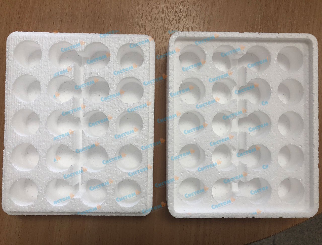 Фиксирующие ложементы для транспортировки хрупких предметов