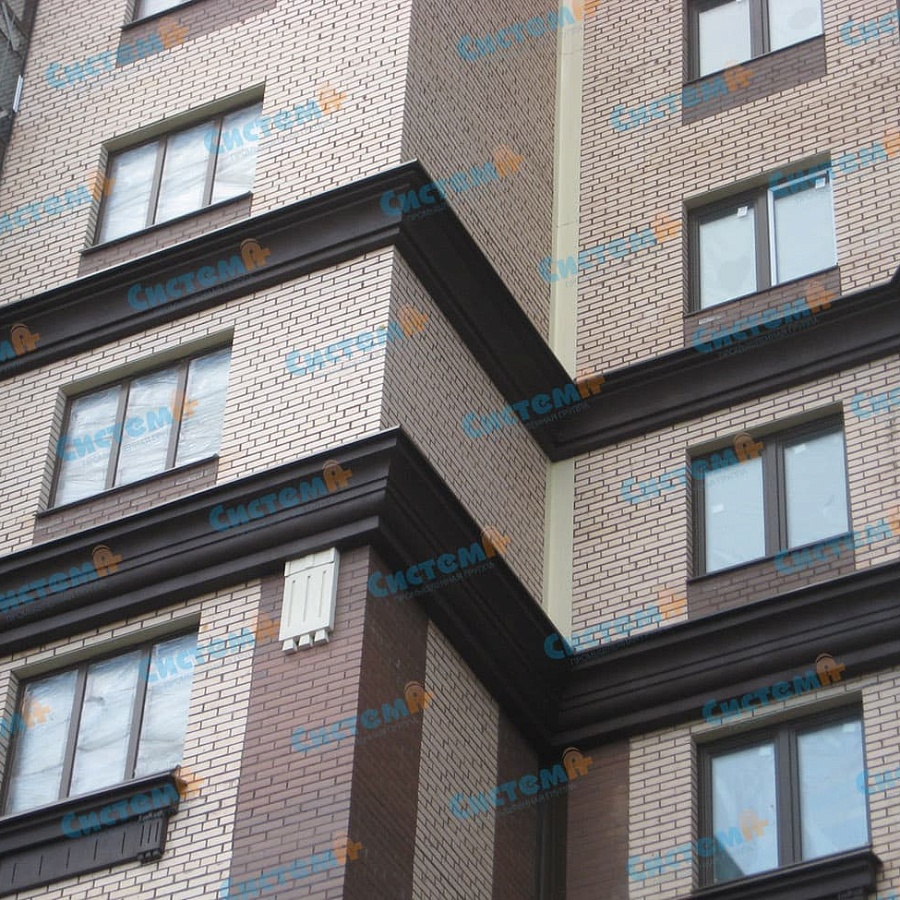 Карниз из пенопласта на заказ для декорирования жилого комплекса Карниз из пенопласта на заказ для декорирования жилого комплекса